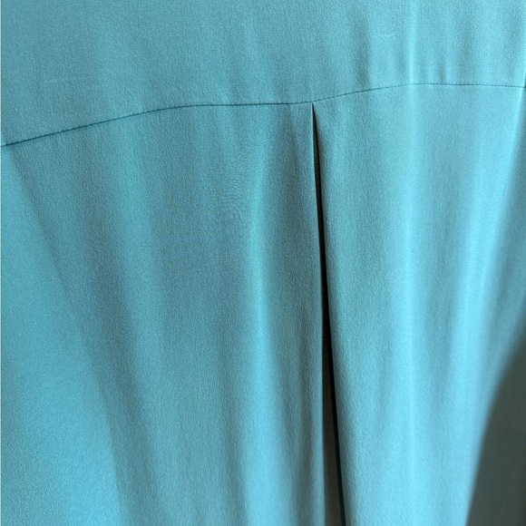 NWT Sézane 100% Silk Ann Shirt in Sage (Size FR 36 | US 4) - Picture 8 of 13